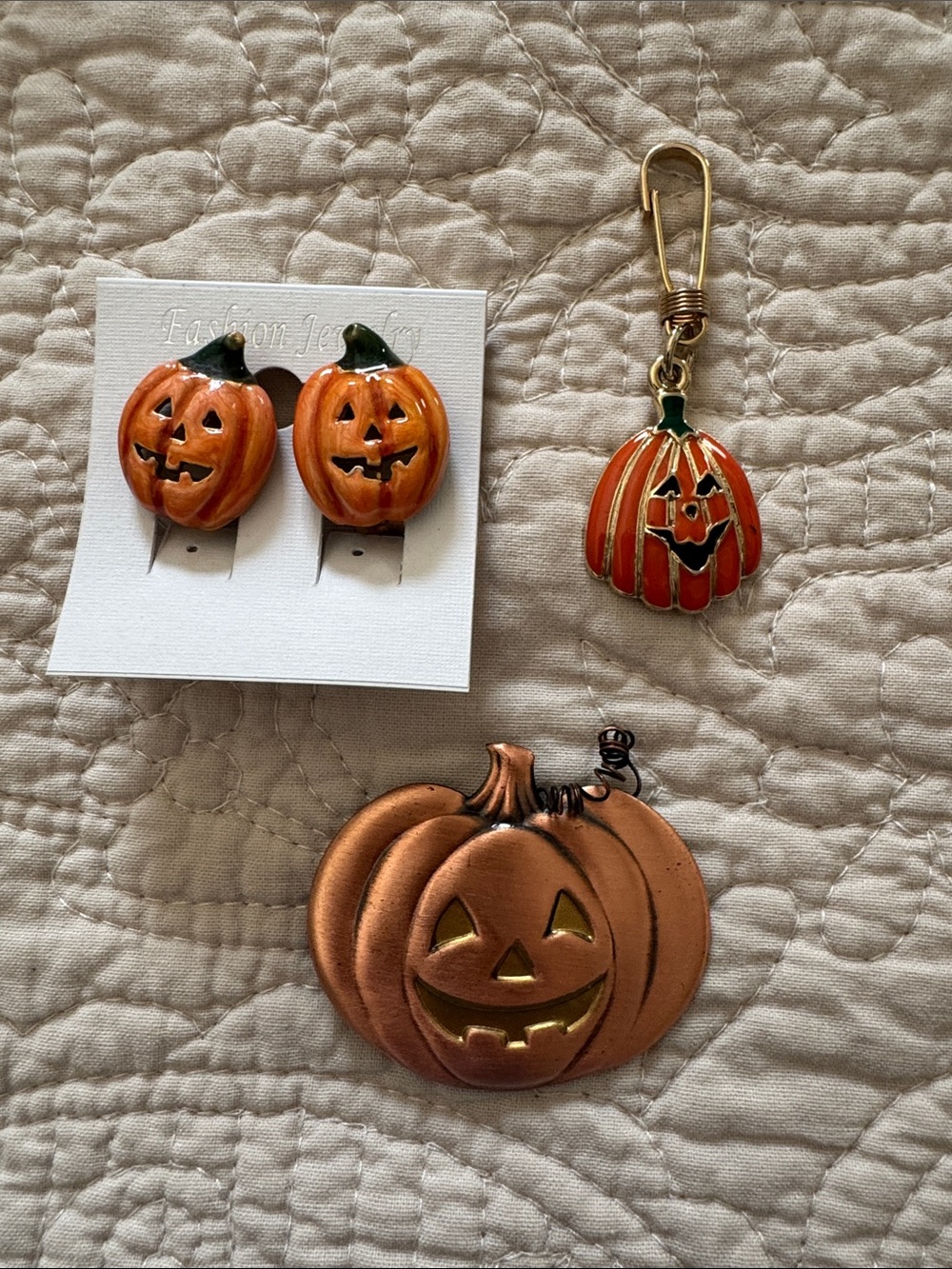 Orange Pumpkin accessory assortment